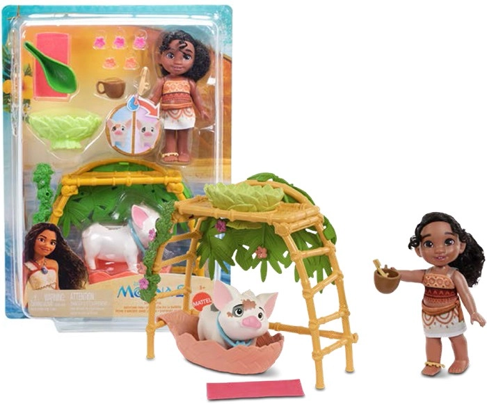 Moana Simea and Pua Bathtime Fun Playset