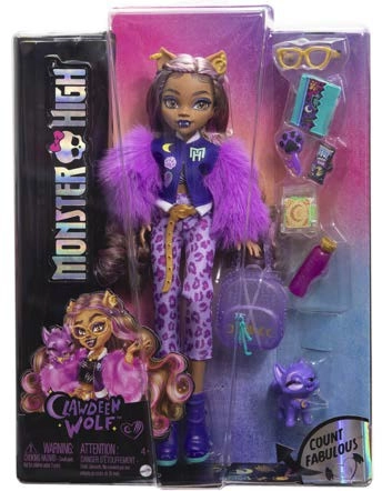 Monster High Clawdeen Wolf Fashion Doll