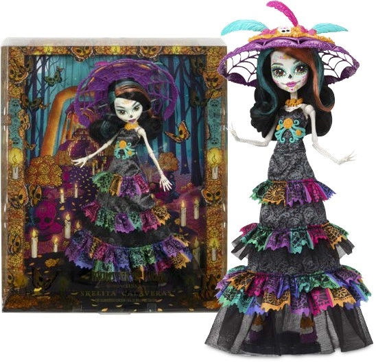 Monster High Howliday Skelita Calaveras Collectible Doll