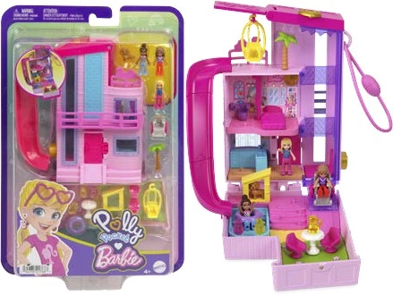 Polly Pocket Barbie Dreamhouse Compact