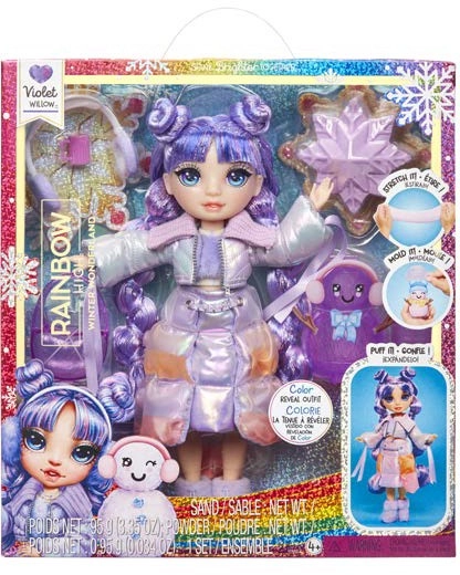 Rainbow High Winter Wonderland Doll Purple