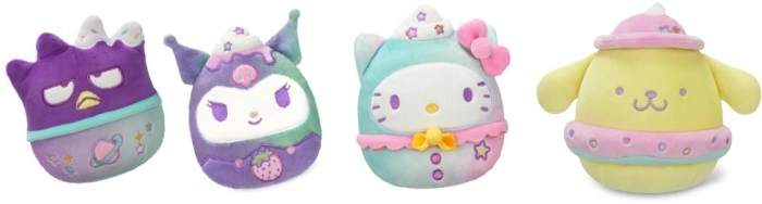 Squishmallows Assorted 8” Sanrio Deamland Plushies