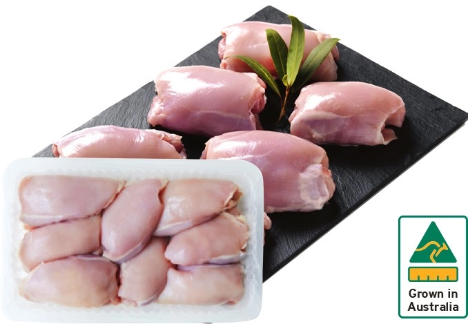 Australian Fresh Chicken Thigh Fillets