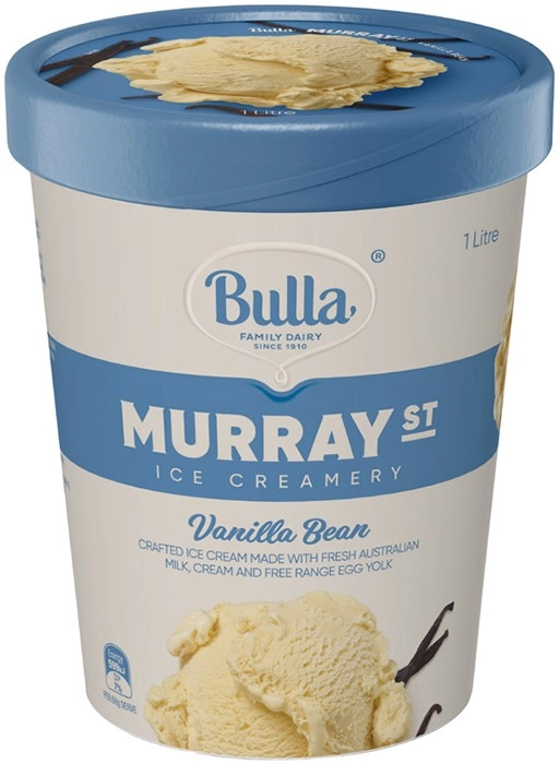 Bulla Murray St Ice Creamery 1 Litre Selected Varieties