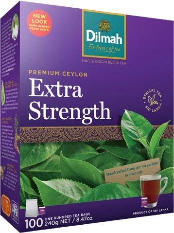 Dilmah Premium Ceylon Extra Strength Tea Bags 100 Pack