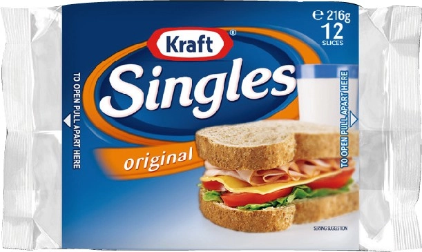 Kraft Cheese Singles Original 216g