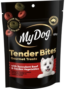 My Dog Tender Bites Gourmet Treats 100g Selected Varieties