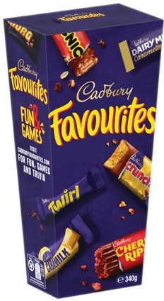 Cadbury Favourites 336-340g or Toblerone Pralines 180g Selected Varieties