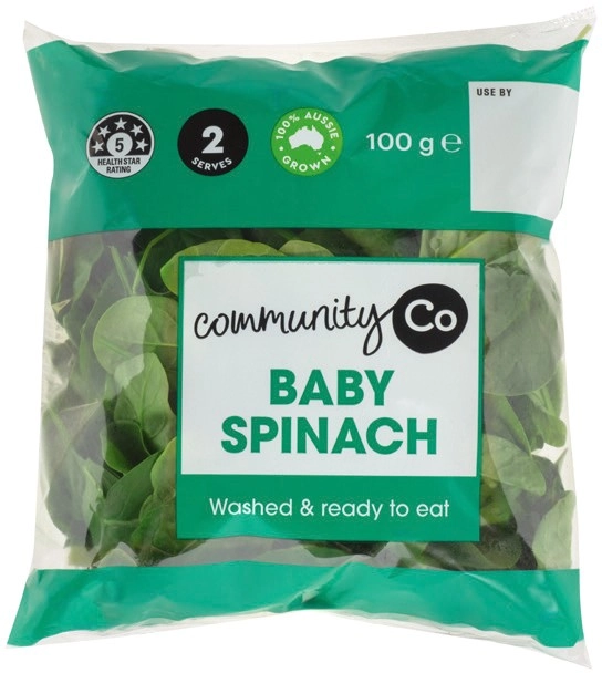 Community Co Baby Spinach 100g