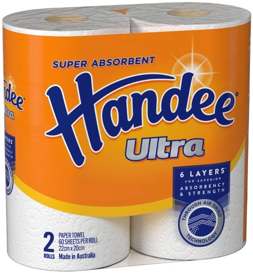 Handee Ultra Paper Towel 2 Pack