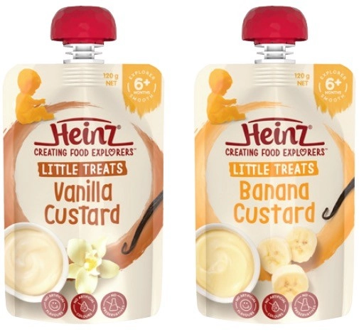 Heinz Baby Food Pouches 120g Selected Varieties