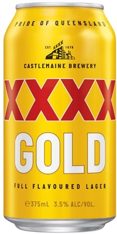 XXXX Gold 30 Can Block