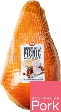 Australian IGA Picnic Shoulder Ham Bone In*