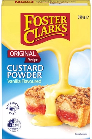 Foster Clark’s Vanilla Flavoured Custard Powder 350g