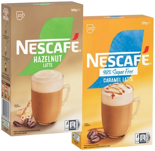 Nescafé Coffee Sachets 8-10 Pack Selected Varieties