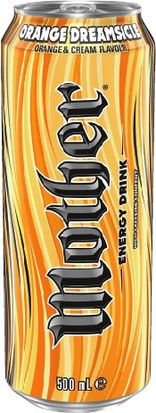 NEW Mother Orange Dreamsicle Energy Drink 500mL