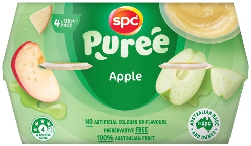 SPC Fruit Purée, Diced Fruits In Juice, Jelly or Syrup 4 Pack Selected Varieties