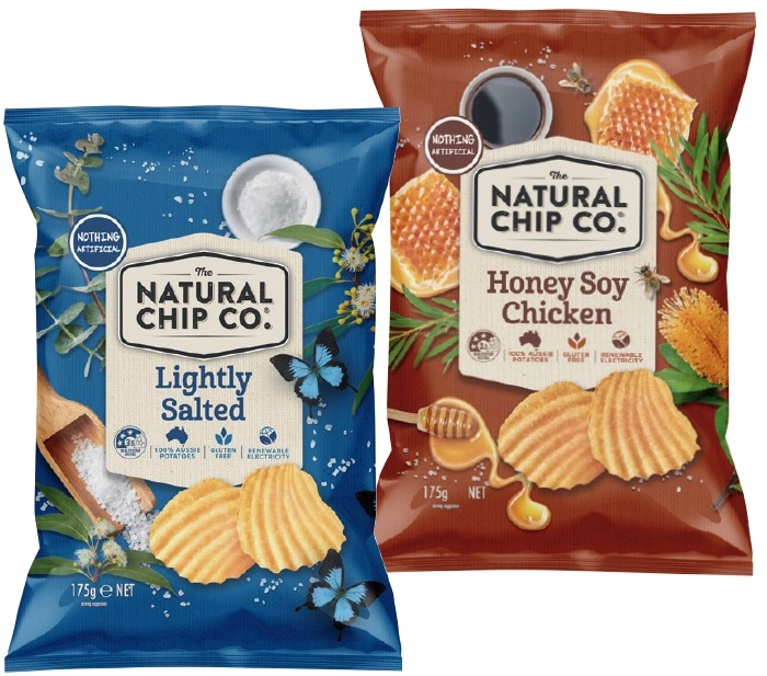 The Natural Chip Co. Chips 175g Selected Varieties