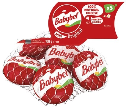 Babybel Mini Cheeses 5 Pack 100g