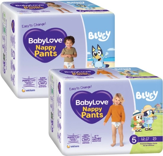 BabyLove Bulk Nappy Pants 22 Pack-28 Pack