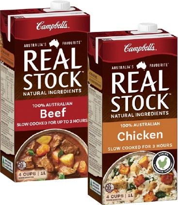 Campbell's Real Stock 1 Litre