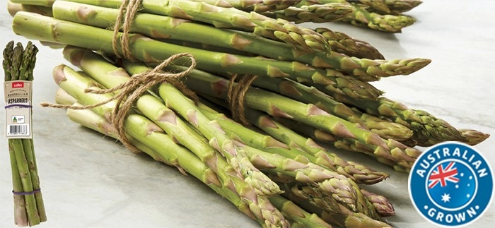 Coles Australian Green Asparagus Bunch