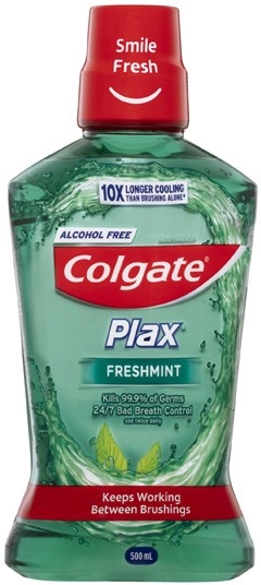 Colgate Plax Freshmint Mouthwash 500mL