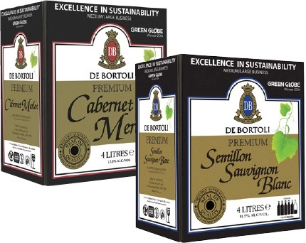 De Bortoli Premium Sem Sauv Blanc & De Bortoli Premium Cabernet Merlot 4 Litre Casks