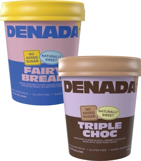 Denada No Added Sugar Tub 473mL