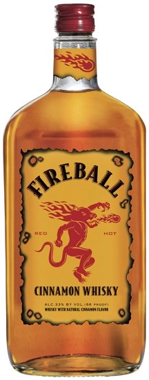 Fireball Cinnamon Flavoured Whisky