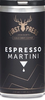 First Press Espresso Martini Cans 4x200mL