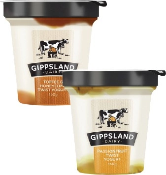 Gippsland Dairy Twist Yogurt 160g