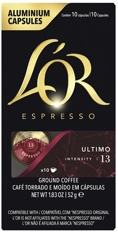 L'or Nespresso Compatible Coffee Capsules 10 Pack