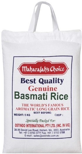 Maharajah's Choice Basmati Rice 5kg