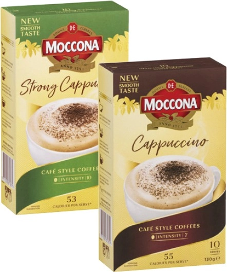 Moccona Café Classics Coffee Sachets 8 Pack-10 Pack