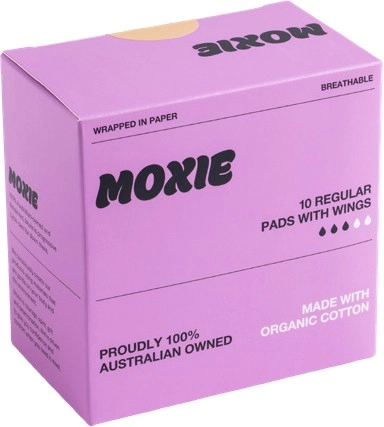 Moxie Organic Regular Pads 10 Pack