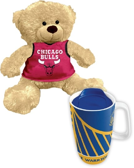 NBA Ceramic Travel Mug or NBA Plush Bear