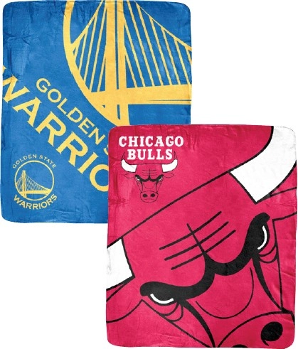 NBA Coral Fleece Throw