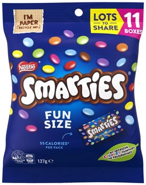 Nestlé Chocolate Fun Pack Smarties 127g