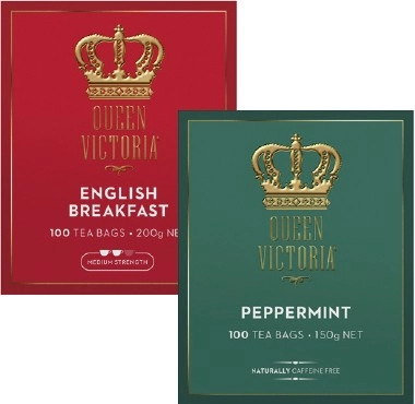 Queen Victoria Tea Bags 100 Pack