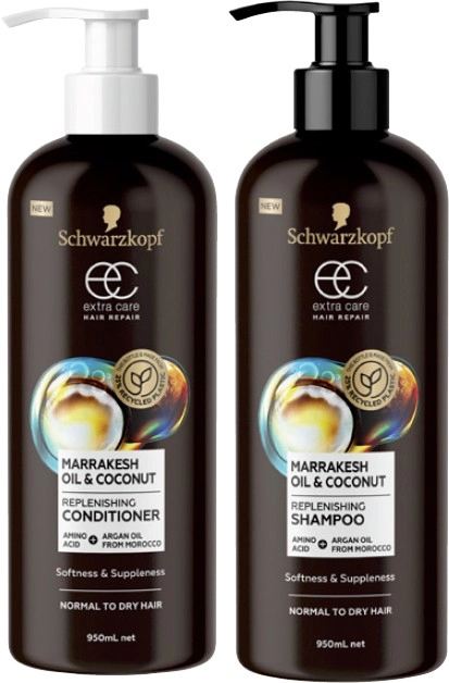 Schwarzkopf Extra Care Shampoo or Conditioner 950mL