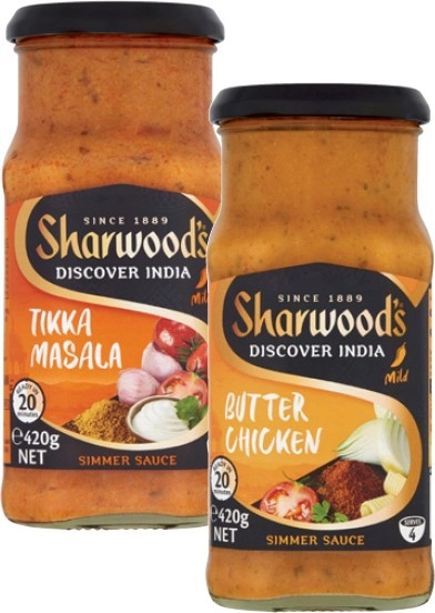 Sharwood's Simmer Sauce 420g