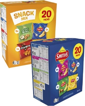 Smith's Potato Chips Multipack 18 Pack-20 Pack