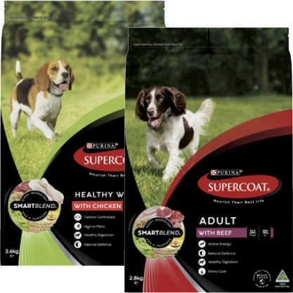 Supercoat Dry Dog Food 2.6kg-2.8kg