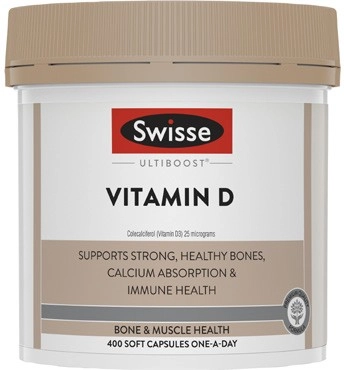 Swisse Ultiboost Vitamin D Capsules 400 Pack