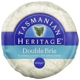 Tasmanian Heritage Double Cream Brie 200g