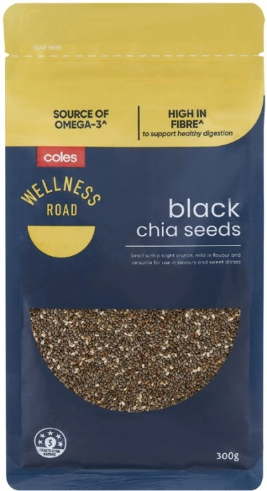 Wellness Road Black Chia Seeds 300g