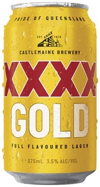 XXXX Gold Block Cans 30x375mL