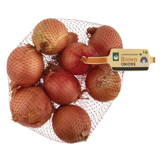 Australian Brown Onions 1 kg Pack