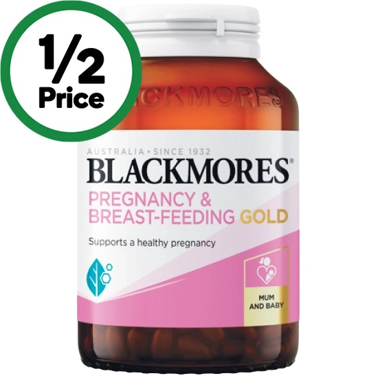 Blackmores Pregnancy & Breast-Feeding Gold Pk 120~